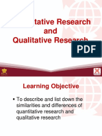 3 Quantitative Research and Qualitative Research