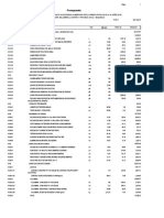 Presupuesto General Comedor Modificado