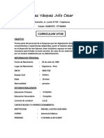 Curriculum Vitae Julio NUEVO 2018