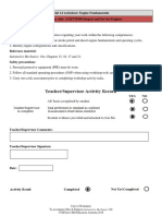 Unit 14 Worksheet: Engine Fundamentals Competency Unit: AURTTE004 Inspect and Service Engines