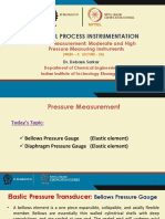 Chemical Process Instrumentation: Pressure Measurement: Moderate and High Pressure Measuring Instruments