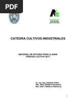 Cultivos - Industriales 2017 PDF