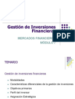 Gestión de Inversiones Financieras