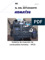 Sistema de Inyeccion de Combustible Komatsu HPCR