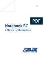 Notebook PC: E-Manual For Chromebook