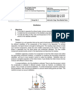 Department of Chemical Engineering: Distillation