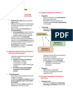 The Nature of Ecology - Summary PDF