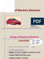 Design of Machine Elements: Dr. S. Kamran Afaq