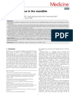 Medicine: Leiomyosarcoma in The Mandible