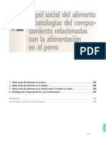 Cap 15 Papel Social Del Alimento y Patologias Del Comportamiento Relacionadas Con La Alimentacion en El Perro