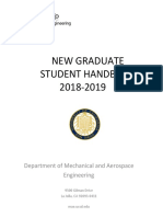 2018-2019 New Grad Student Handbook