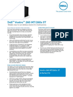 Dell Vostro 260 Spec-Sheet