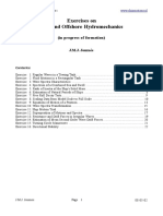 Exercises On Ship and Offshore Hydromechanics: (In Progress of Formation)