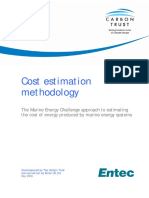 Mec Cost Estimation Methodology Report PDF