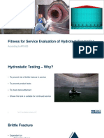 Force - Fitness For Service Evaluation of Hydrotest Exemption