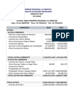 Estados Financieros Gobierno Regional La Libertad