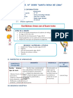 Sesiones de Aprendizaje Comuic 29 04 19