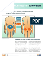 Insulin Injection Pro Tips Aade