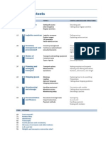 English For Logistics Contents