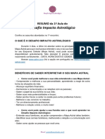 Impacto Astrológico - Resumo Aula 1 PDF