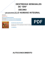 Desarrollo Semanal 10mo