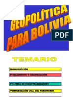 8 Geo para Bolivia