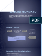 Teoria Del Propietario - Exposición