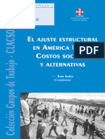 Emir Sader - Ajuste Estructural en America Latina - Costos Sociales y Alternativas (Ariel Historia) (Spanish Edition) (2001) PDF