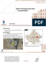 Jaipur District Development Plan Transportation: Aashka Shah