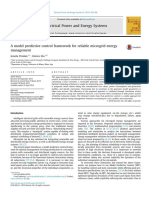 A Model Predictive Control Framework For Reliable Microgrid Energy