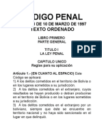 Codigo Penal Boliviano - Infocuria