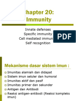 Immunity: Innate Defenses Specific Immunity Cell Mediated Immunity Self Recognition