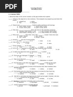 Learning Strand 1 Secondary Level