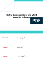 Matrix Decomposition 2019