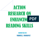 Action Research On Enhancing Reading Skills