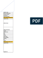 Supplier Validation Oracle Fusion