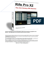 Rife Pro X2 Rife Machine