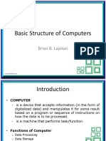 Basic Structure of Computers