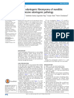 Central Odontogenic Fibromyxoma of Mandible: An Aggressive Odontogenic Pathology