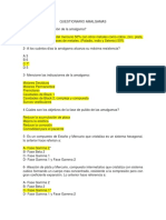 Cuestionario Operatoria Segundo Seguimiento