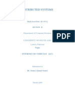 Distributed Systems: Department of Computer Sciences