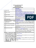 Indian Oil Corporation Limited (Refineries Division) Panipat Naphtha Cracker Notice Inviting Tender (E Tender)