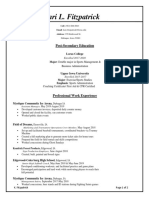 Fitzpatrick Kari Resume