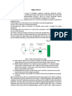 Algae Culture Procedure