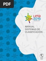 Manual de Sistemas de Clasificación Lima 2019