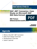 Study On Microsoft SAP BW Data Extract: Bill Faison