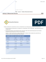 Activity 2.1 Measurement Exercise