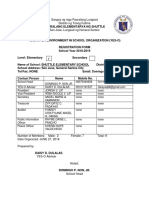 Yes Reg Form 2018-2019