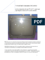 TV RCA Chasis CTC187CJ Falla y Reparacion