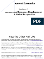 Development Economics: Introducing Economic Development: A Global Perspective